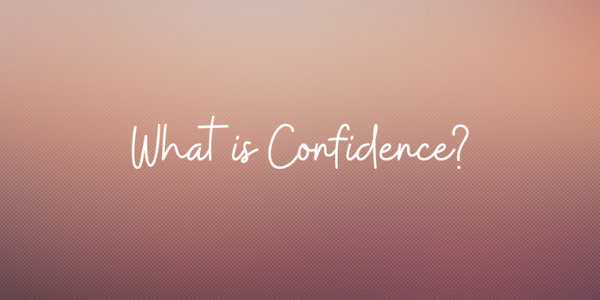What exactly is confidence? I still don’t really know the answer, but to me, a part of it is allowing yourself to make mistakes, learn, and be easy on yourself.