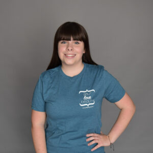 Short sleeve t-shirt with SLB logo in teal